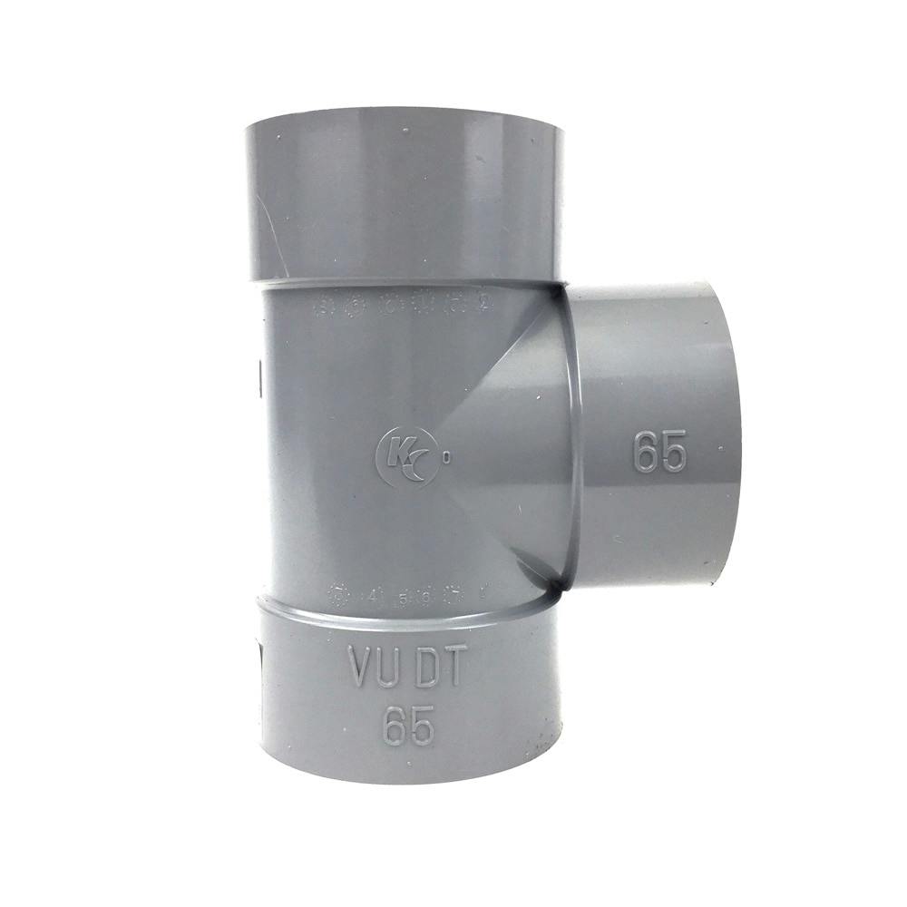 VUチーズ 65MM 塩ビ給水管 VUチーズ 65MM 塩ビ給水管