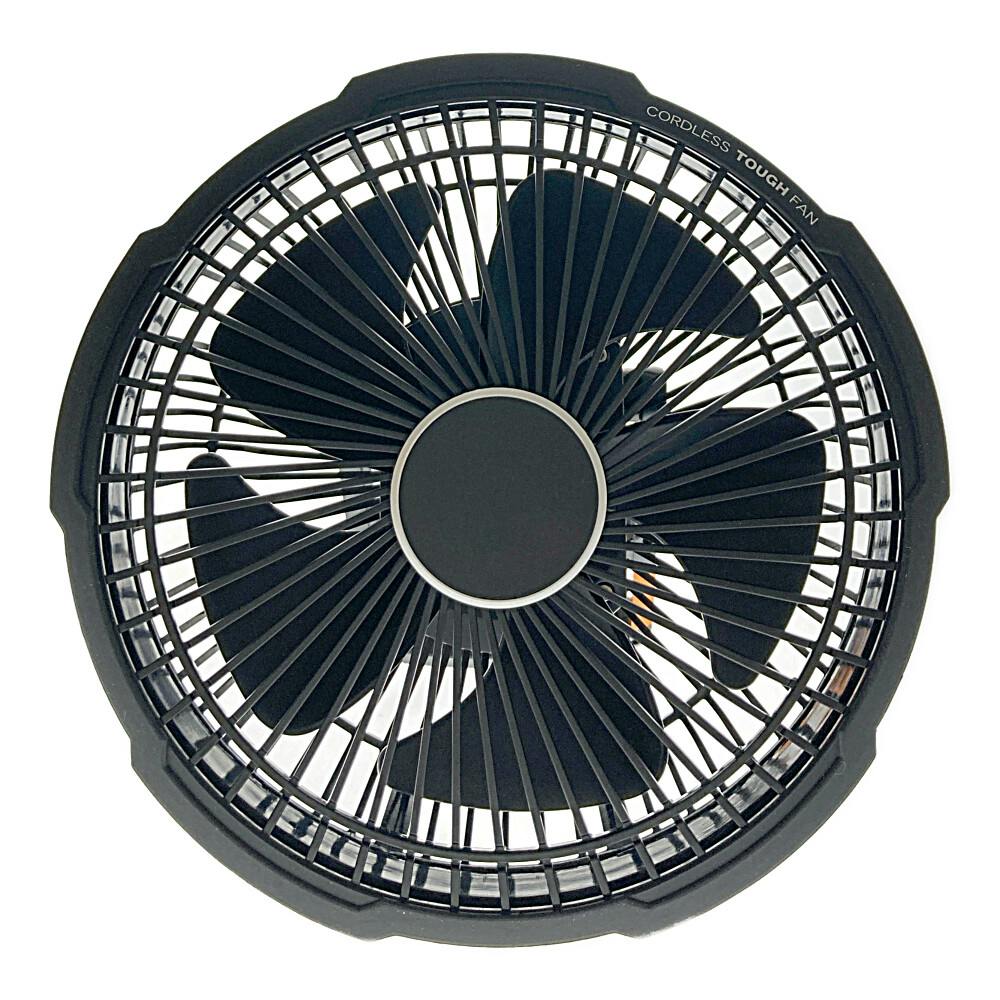 TOUGH FAN コードレス扇風機 ブラック TOUGH FAN コードレス ブラック - メルカリ