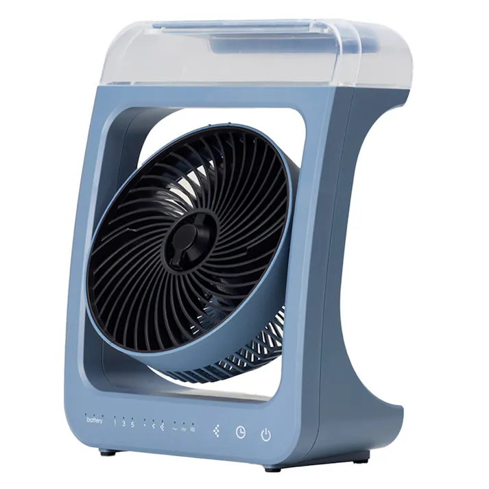 トップランド コードレス ミストFAN ブルーグレー SF-DFM10 BG