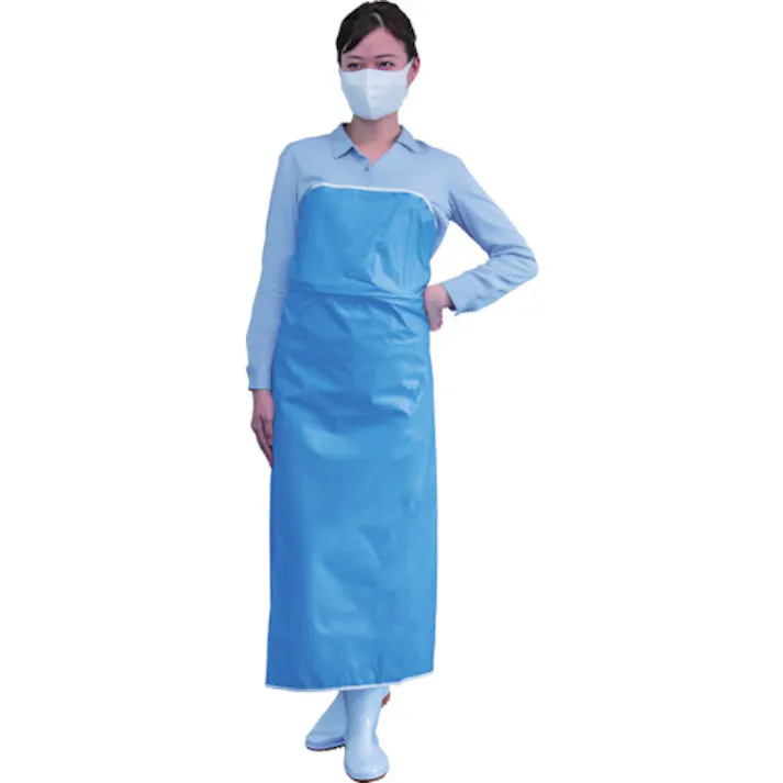 【CAINZ-DASH】イノベックス ウェーブロックワンタッチエプロンB型ブルー OTTBB1【別送品】