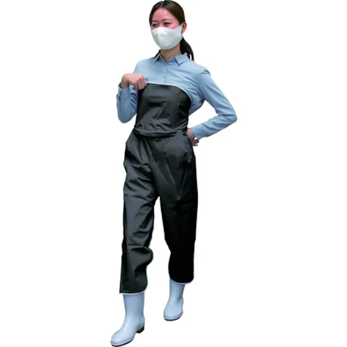 【CAINZ-DASH】イノベックス ワンタッチエプロンA型ネイビー(カウボーイスタイル) OTAN1【別送品】