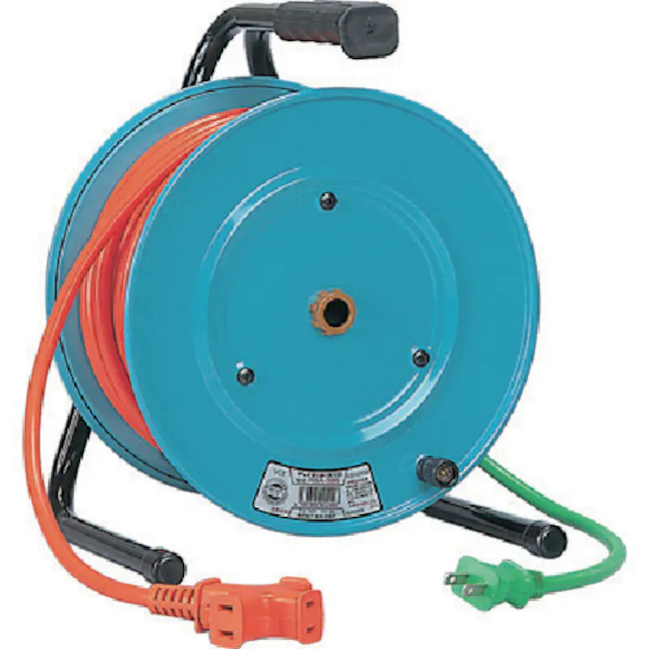 【CAINZ-DASH】日動工業 電工ドラム びっくリール アースなし 30m RSA-30S【別送品】