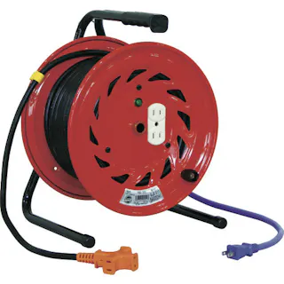 【CAINZ-DASH】日動工業 電工ドラム びっくリール アースなし 30m RND-30S【別送品】