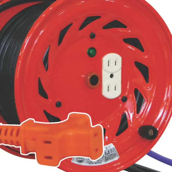 【CAINZ-DASH】日動工業 電工ドラム びっくリール アースなし 30m RND-30S【別送品】