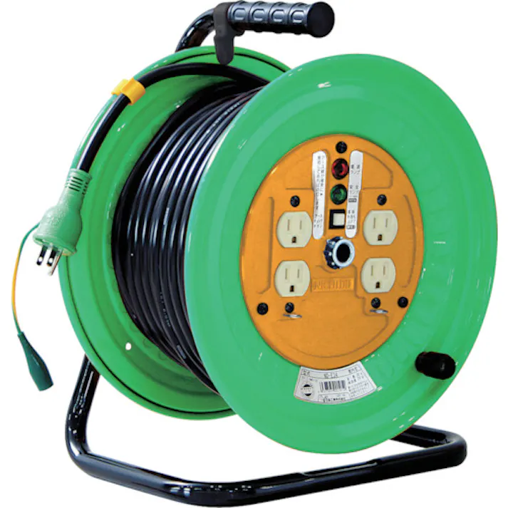 【CAINZ-DASH】日動工業 電工ドラム アース付 30m ND-E34【別送品】