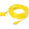 【CAINZ-DASH】日動工業 十字トリプル延長コード アース無し 20m 黄 MRS-20-Y【別送品】