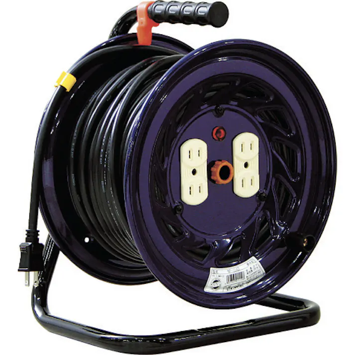 【CAINZ-DASH】日動工業 電工ドラム 標準型100Vドラム 30m アースなし NF-304D NF-304D【別送品】