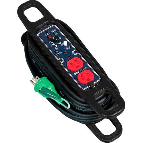 日動工業 ハンドリール 電流コントロールリール 100V 3芯×10m 黒 アース付 HRC-E102 ハンドリール 日動工業 ハンドリール 電流コントロールリール 100V 3芯×10m 黒 アース付 HRC-E102 ハンドリール