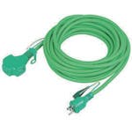 日動工業 トリプルポッキン延長コード アース付 10m VCT1.25×3 緑 PPTVS-10E-GN 延長コード 日動工業 トリプルポッキン延長コード アース付 10m VCT1.25×3 緑 PPTVS-10E-GN 延長コード