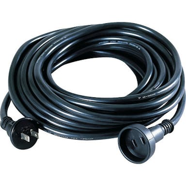 【CAINZ-DASH】日動工業 シングル防雨型延長コード　１００Ｖ　１０ｍ　アースなし【別送品】