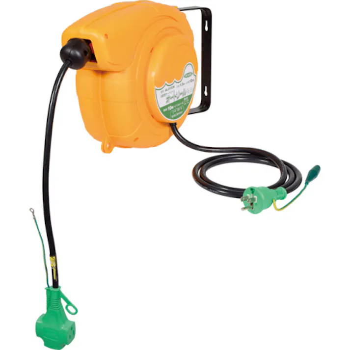 【CAINZ-DASH】日動工業 自動巻きリール オートリール 100V 3芯×10m アース付 AL-E103N AL-E103N【別送品】