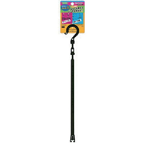 日動工業 万能フッカー細幅・黒 250mm φ20フック付(袋なし) BH-250-B コード結束用品