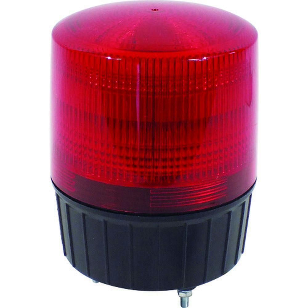 NICHIDO 大型LED回転灯 LEDフラッシャーランタン120 100V 赤 NLA-120R-100