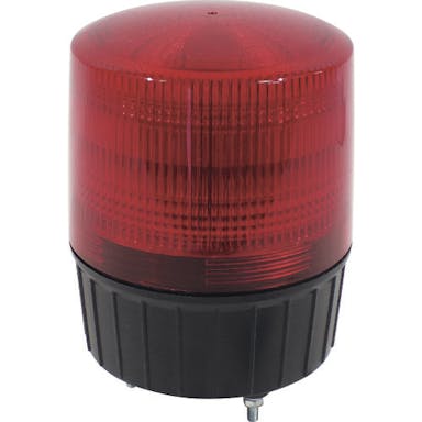 【CAINZ-DASH】日動工業 大型ＬＥＤ回転灯　ＬＥＤフラッシャーランタン１２０　１００Ｖ　赤 NLA-120R-100【別送品】