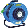 【CAINZ-DASH】日動工業 電工ドラム　防雨防塵型ＬＥＤライトリール（照明付ドラム）　過負荷漏電保護兼用　２０ｍ SDW-EK22-10W【別送品】