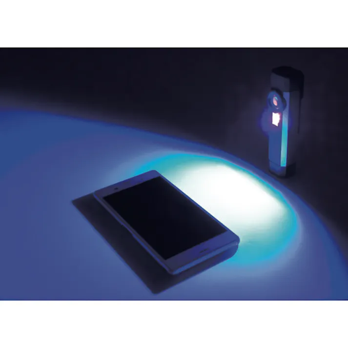 【CAINZ-DASH】日動工業 充電式LED ポケットライト ブラックライト付 SL-2PCH-UV【別送品】