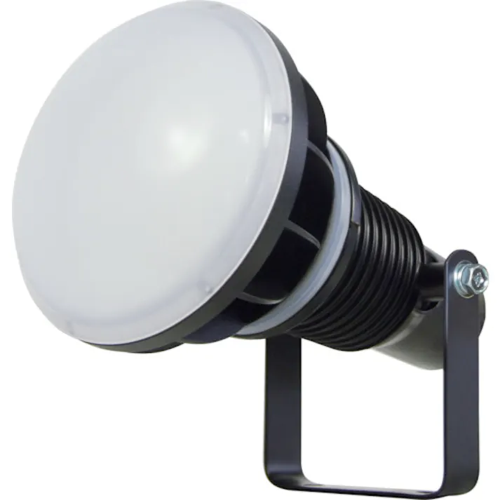 【CAINZ-DASH】日動工業 エコビックLED投光器50W 常設型 昼白色 電線1.5m 本体黒 AFL-E50J-BK【別送品】