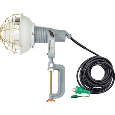 【CAINZ-DASH】日動工業 レフ球投光器　１００Ｖ　５００Ｗ　１０ｍ　アース付 AF-E510 100V【別送品】