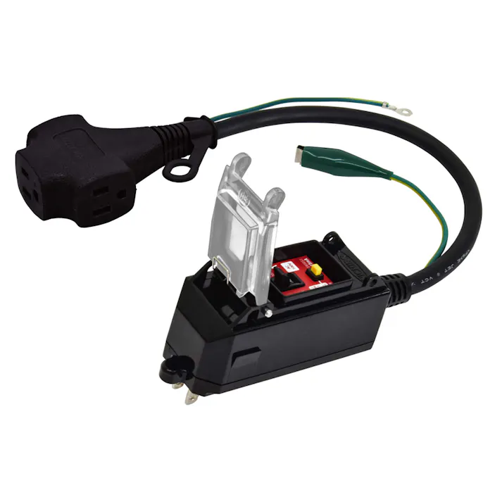 日動 プラグイン過負荷漏電保護兼用