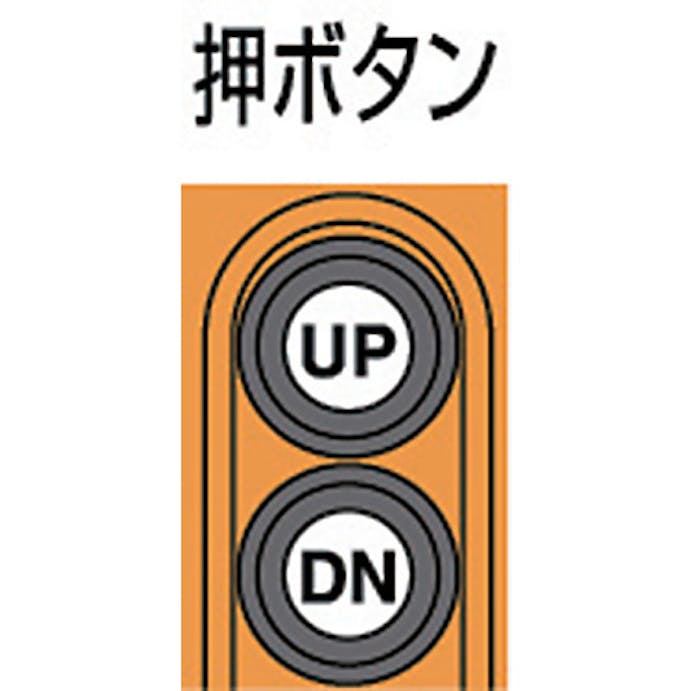 【CAINZ-DASH】象印チェンブロック 単相１００Ｖ小型電気チェーンブロック（１速型）２５０ｋｇ・３ｍ　（αＳ－０２５　　３ｍ） AS-K2530【別送品】