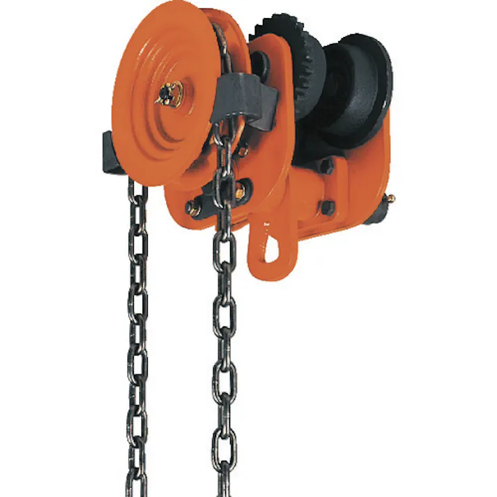 【CAINZ-DASH】象印チェンブロック 手動用ギヤードトロリ0.5t・2.5m G-00525【別送品】