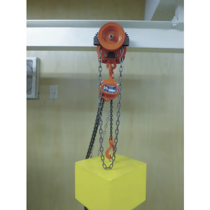 【CAINZ-DASH】象印チェンブロック 手動用ギヤードトロリ0.5t・2.5m G-00525【別送品】