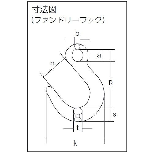 象印 チェーンスリング１００（アイタイプ）荷重６．４ｔ線径１０