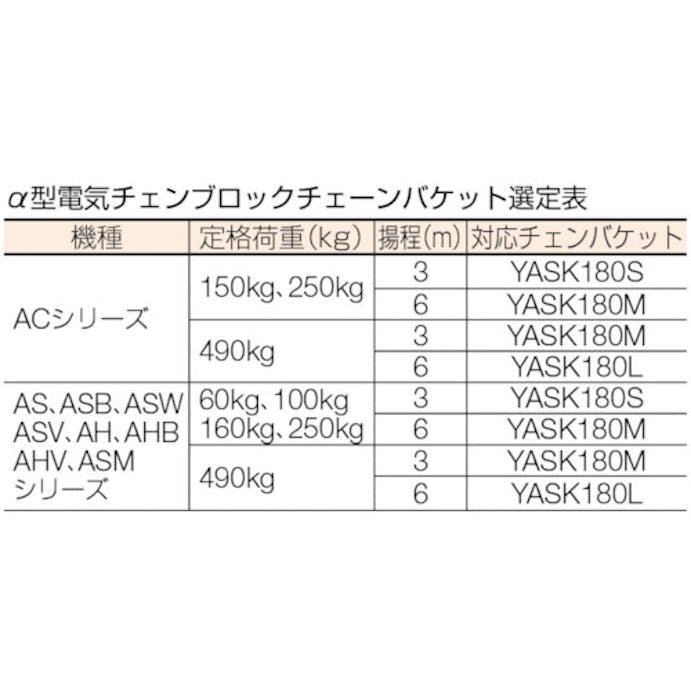 【CAINZ-DASH】象印チェンブロック α用外れ止めセット（４９０ｋｇ用）　（ＹＡＳ－Ｋ４９００３） YAS-K49003【別送品】