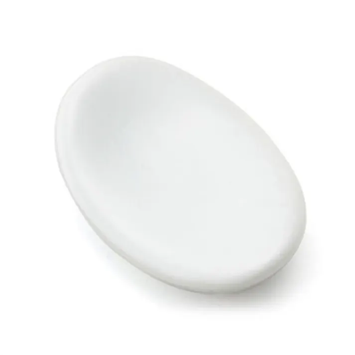 楕円 箸置き 白
