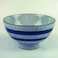 飯碗(大)点彩駒 ブルー
