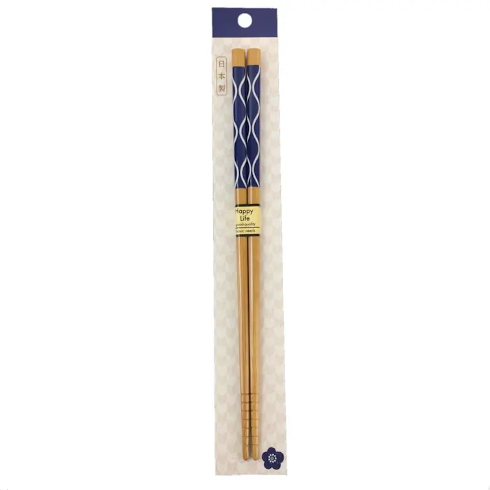 食洗箸 潮風 さざ波 22.5cm