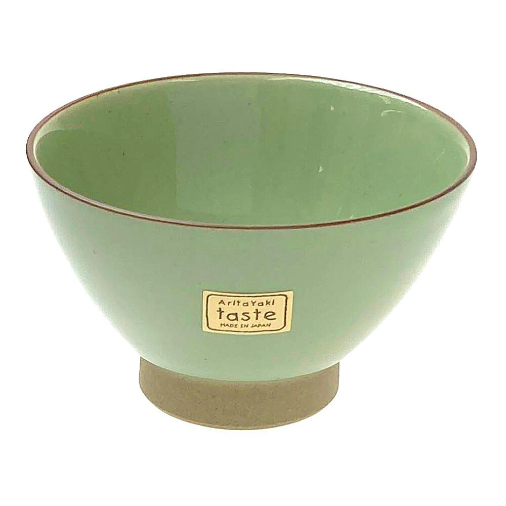 くらわんか茶碗 (中) ソイル グリーン