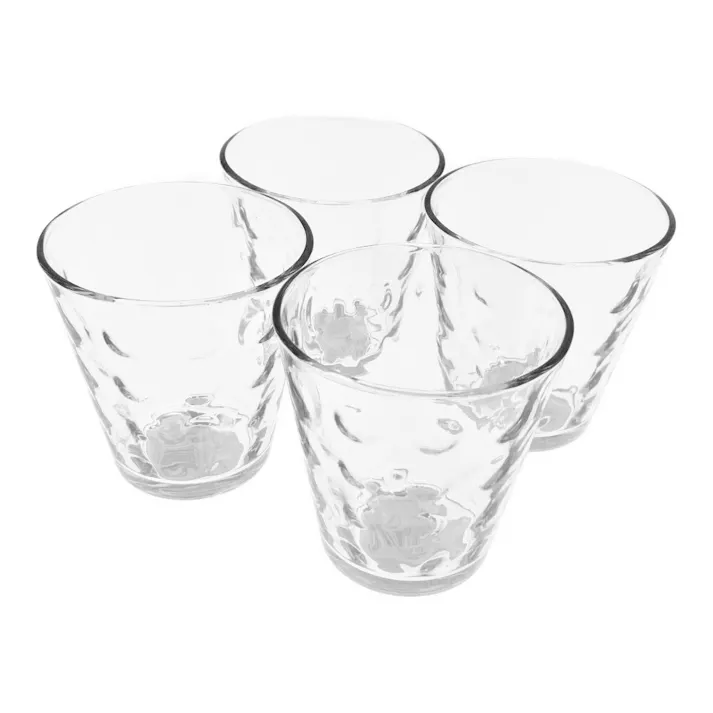 フリーグラス 250ml ドット 4個入