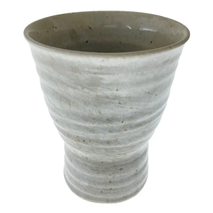陶製焼酎カップ 粉引釉 300ml