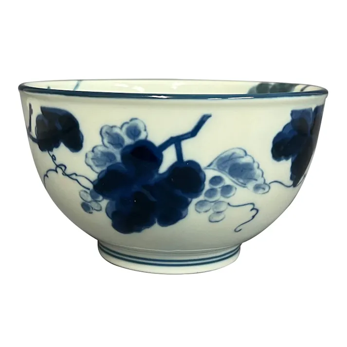 軽量丼 藍染ぶどう