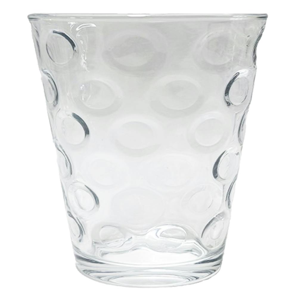 フリーグラス 340ml ドット柄 1個入
