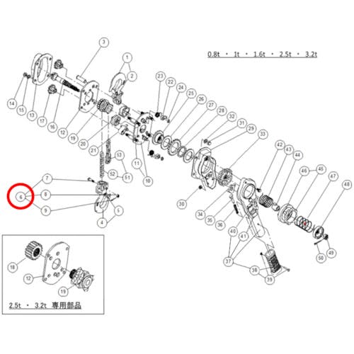 キトー クサリピン一式 LB016レバーブロック用 C3BA015-10411 レバーホイスト用パーツ キトー クサリピン一式 LB016レバーブロック用 C3BA015-10411 レバーホイスト用パーツ
