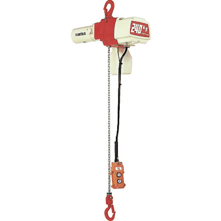 【CAINZ-DASH】キトー 電気チェーンブロック キトーセレクト 1速形 240kg×3m ED24S【別送品】