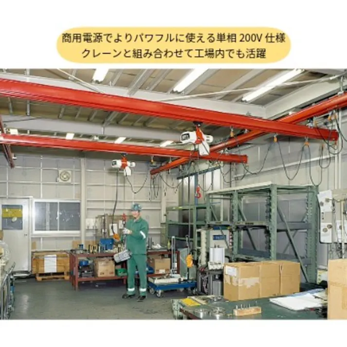 【CAINZ-DASH】キトー 電気チェーンブロック EDX形 キトーセレクト 定格荷重160kg 揚程3m 単相200V 2速形【選べる定格荷重】 EDX16ST EDX16ST【別送品】