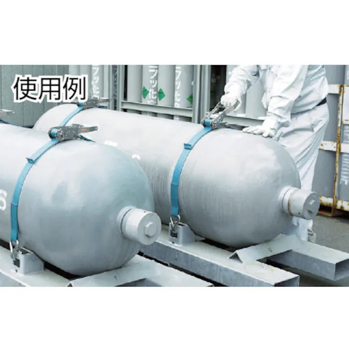 【CAINZ-DASH】キトー ベルトラッシング BLR形 幅25mm 長さ4m 最大使用力1.25kN【ラウンドタイプ】 BLR005 R-040 BLR005R-040【別送品】