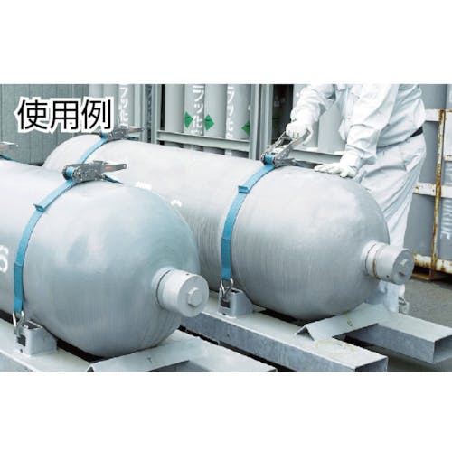 キトー ベルトラッシング ラチェットバックル式 50mm幅 破断荷重40kN 最大使用力10kN 両端シボリ縫製タイプ BLR040ET010ET050 ベルト荷締機 キトー ベルトラッシング ラチェットバックル式 50mm幅 破断荷重40kN 最大使用力10kN 両端シボリ縫製タイプ BLR040ET010ET050 ベルト荷締機