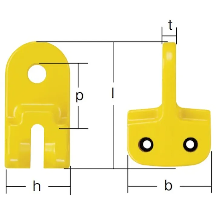 【CAINZ-DASH】キトー チェンスリング カナグ部材(ピンタイプ) ツナギカナグVB 基本使用荷重8.0t VB2130【別送品】