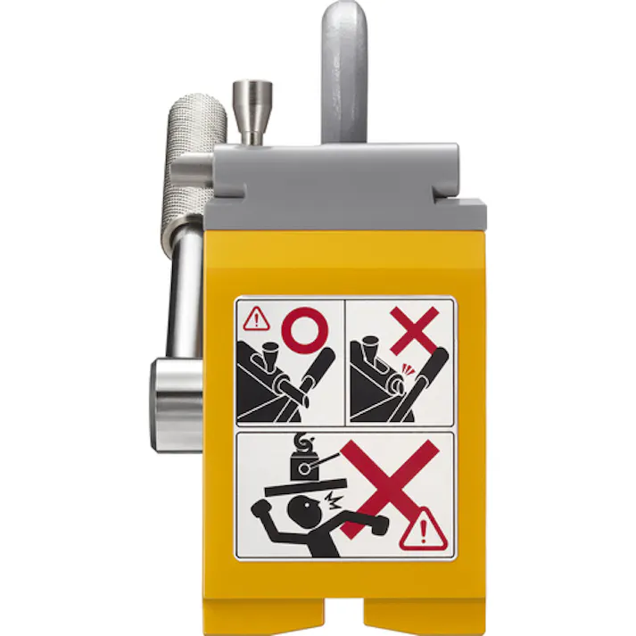 【CAINZ-DASH】キトー スーパーマグ KRD形 使用荷重 平鋼160kg 丸鋼120kg(Φ160) 永久磁石・リフティングマグネット【選べる使用荷重】 KRD16 KRD16【別送品】