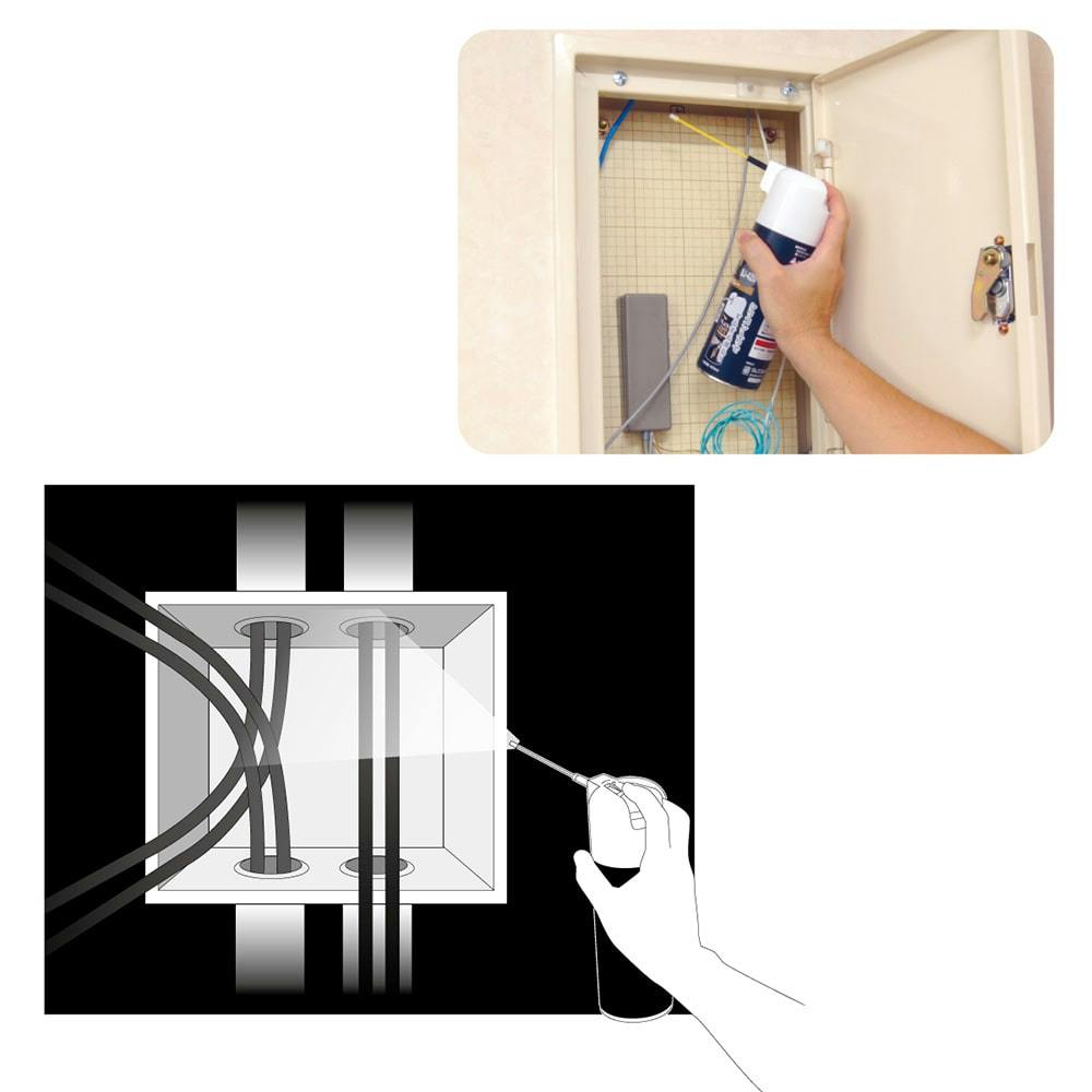 ジェフコム DENSAN ケーブル入線用潤滑剤 ブラックジェット BJ-420