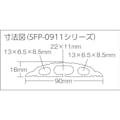【CAINZ-DASH】ジェフコム ジェフコム電材　ソフトカラープロテクター　９０ｍｍ×８ｍ SFP-0911GY【別送品】