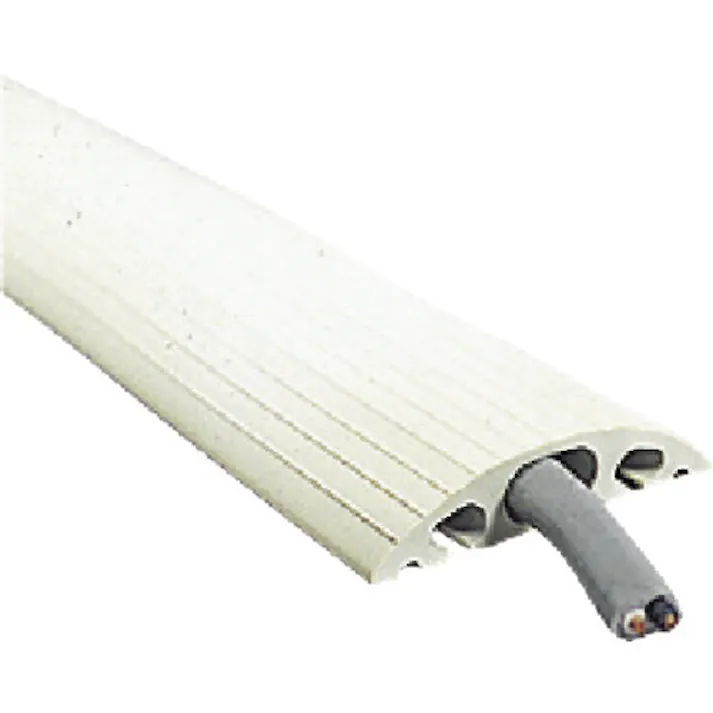 【CAINZ-DASH】ジェフコム 配線カバー くるくるソフトモール 幅54mm 長さ2m 厚さ11mm ベージュ SFM5408SBG【別送品】