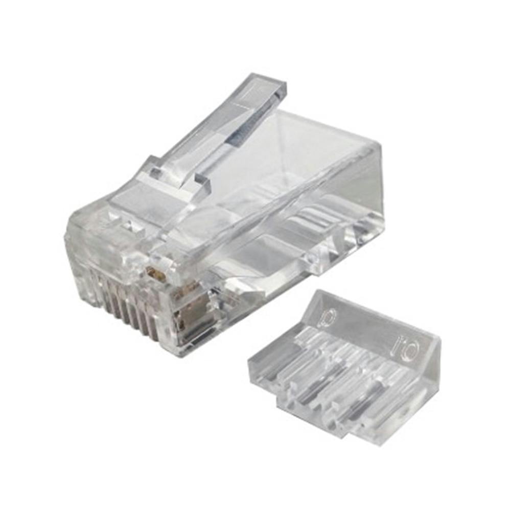 ジェフコム DENSAN カテゴリー6 モジュラープラグ M6-2P-865 | 文房具