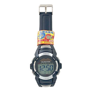 サンフレイム 太陽光発電 腕時計 RSM01-BK