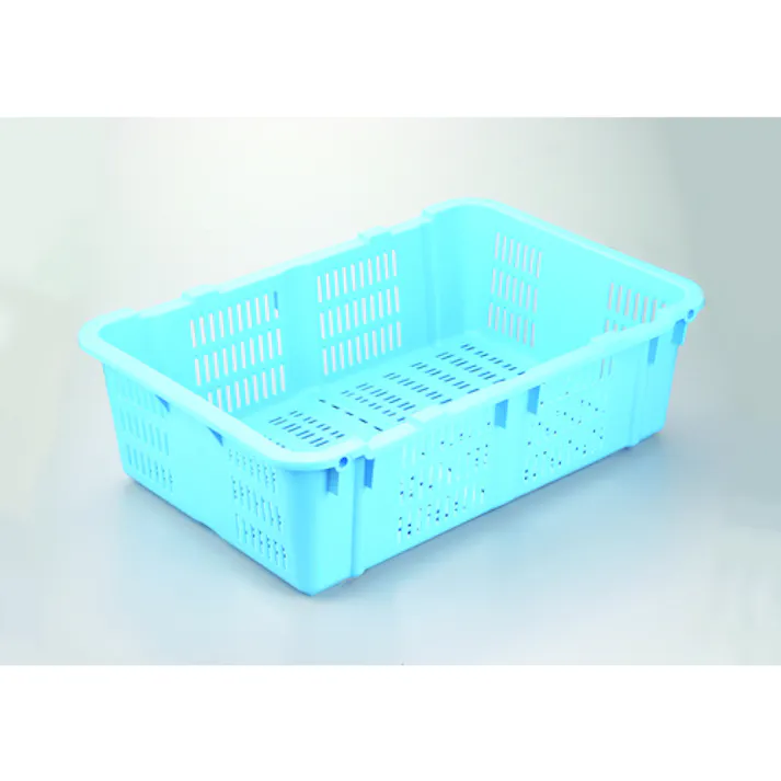 【CAINZ-DASH】岐阜プラスチック工業 メッシュコンテナ 129662 プラスケットNo.480本体40Lブルー金具なし NO-480【別送品】