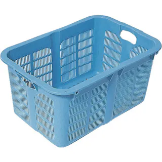 【CAINZ-DASH】岐阜プラスチック工業 メッシュコンテナ 129730 プラスケットNo.500本体39L NO-500【別送品】